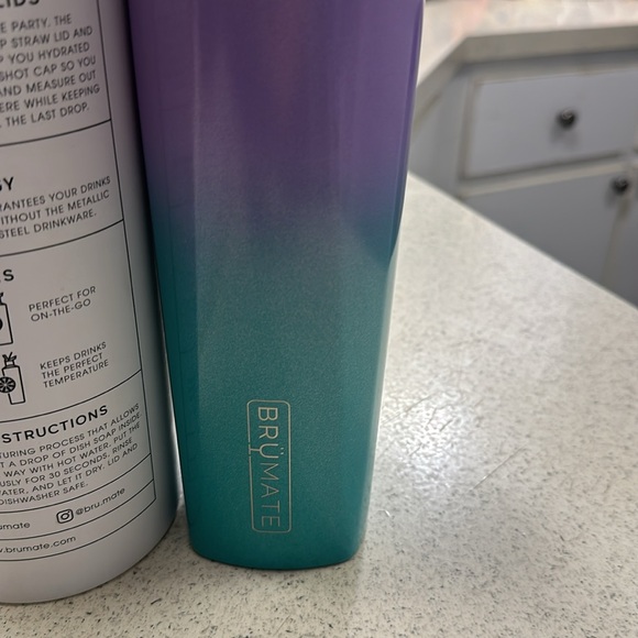 Bru mate rehydration bottle 25oz glitter mermaid - Picture 2 of 7